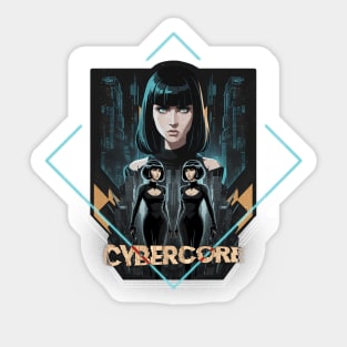 Cyberpunk Cybercore Sticker